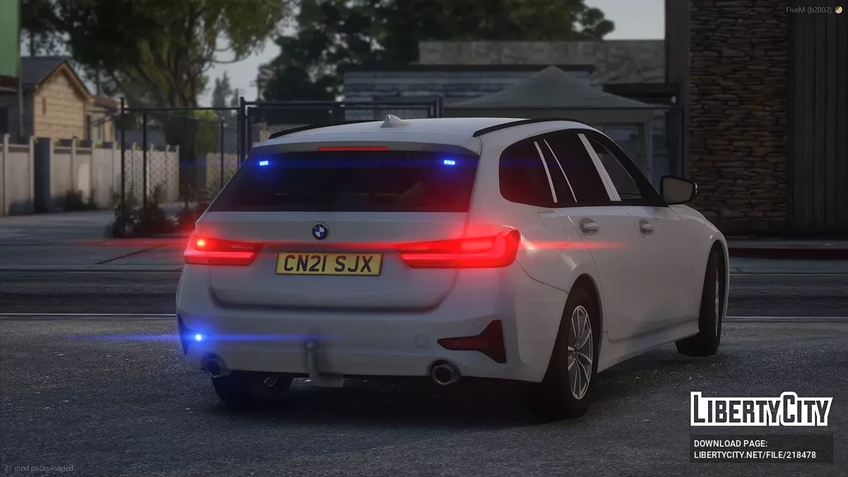 BMW 3 Series G21 Descaracterizado / GTA 5