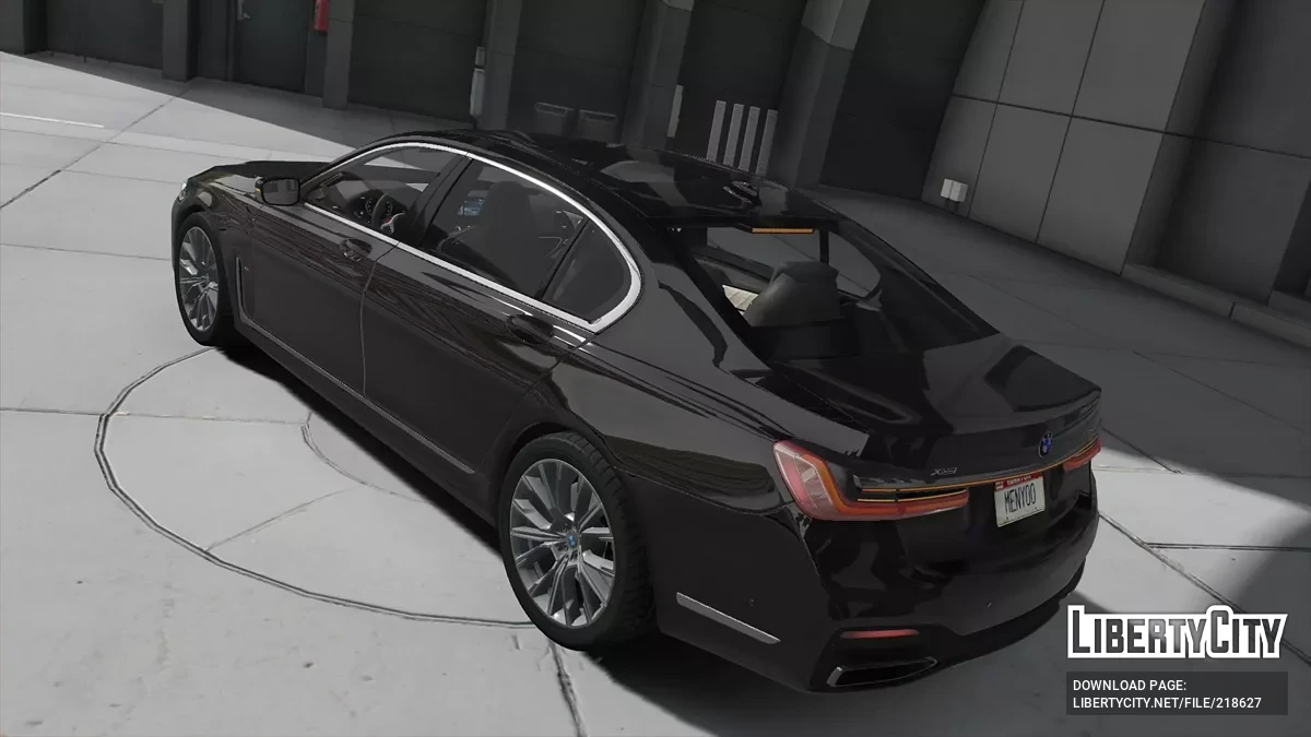 BMW 745LE Policía encubierta / GTA 5