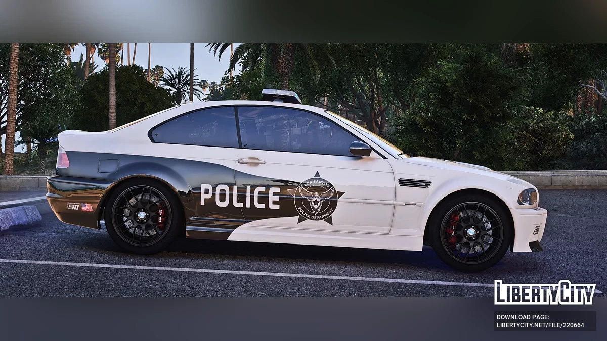BMW M3 CSL Polizei / GTA 5