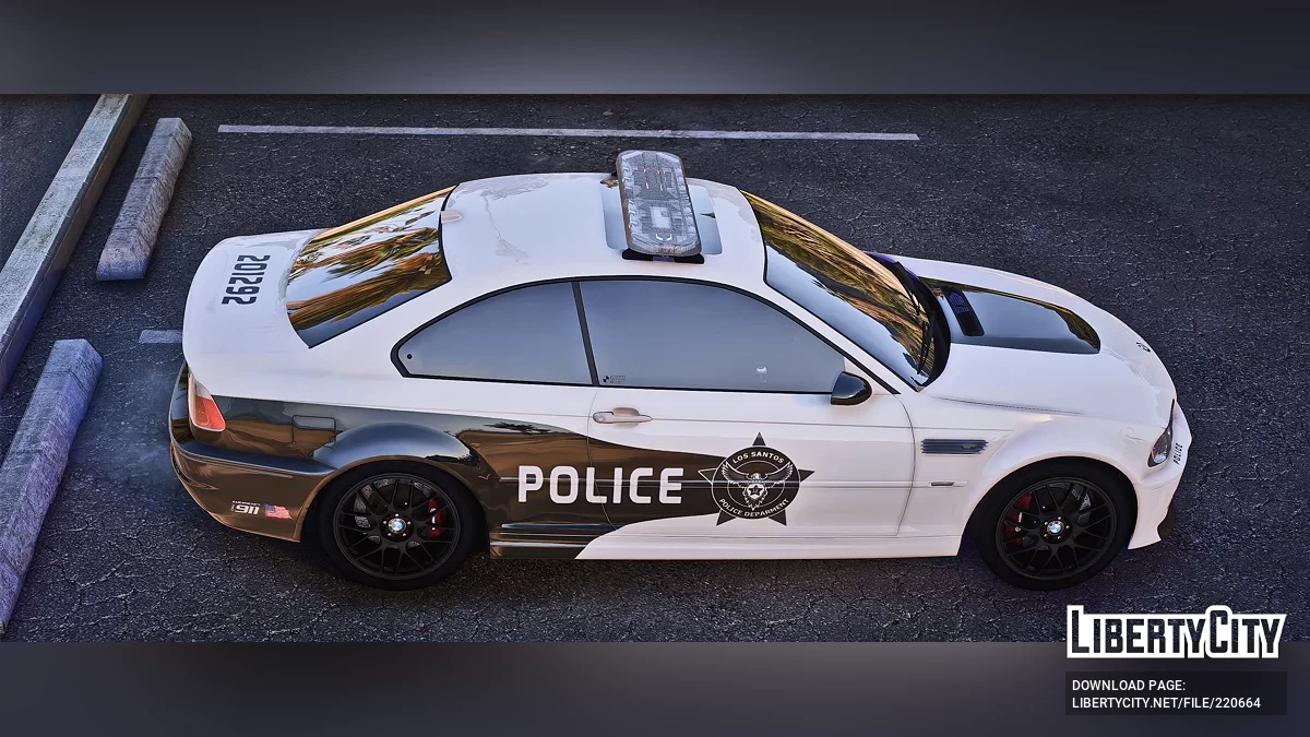 BMW M3 CSL Polizei / GTA 5