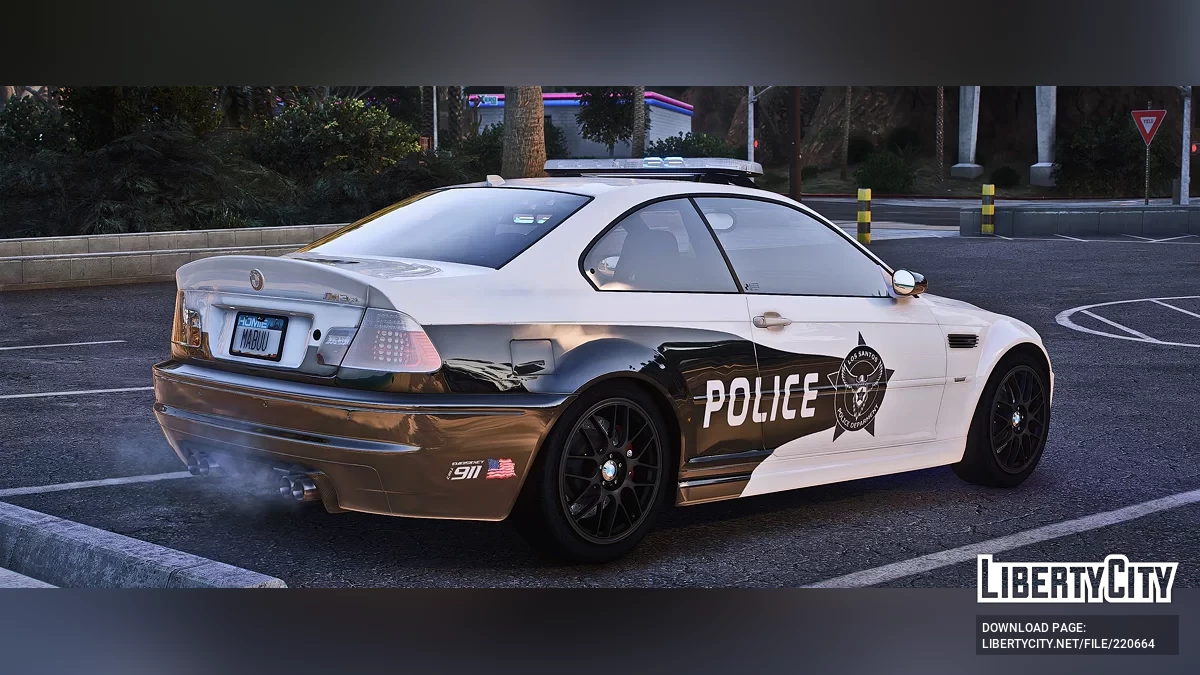 BMW M3 CSL Polizei / GTA 5