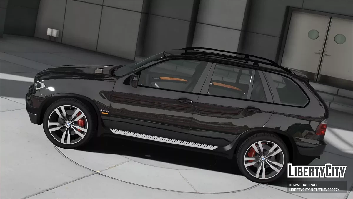 BMW X5 E53 Gerçek Fizik / GTA 5