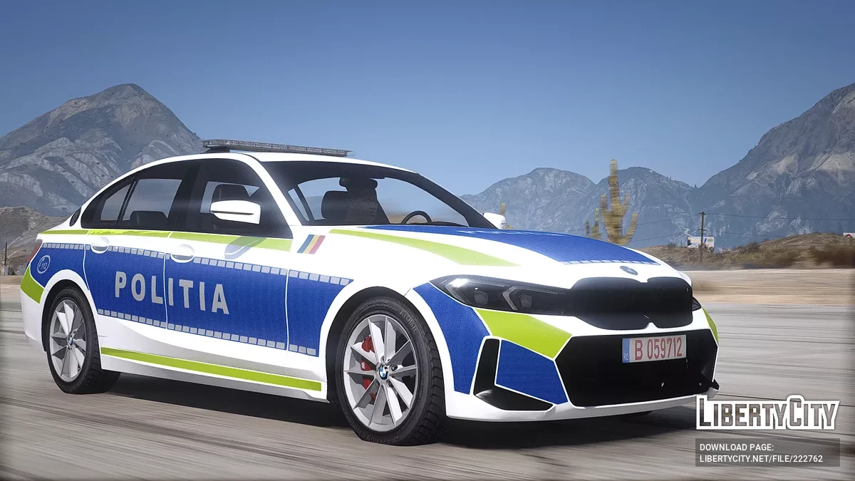 BMW 320i 2022 Romanian Police / GTA 5
