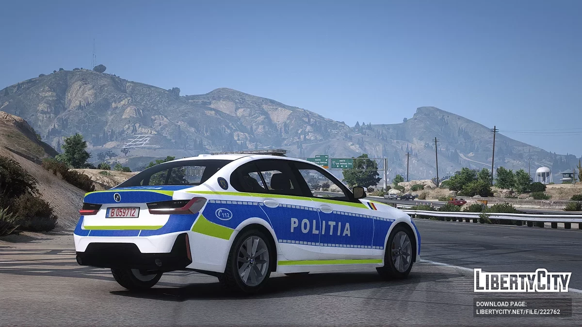 BMW 320i 2022 Romanian Police / GTA 5