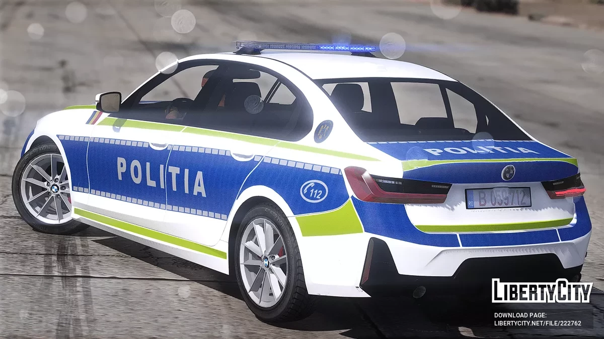 BMW 320i 2022 Romanian Police / GTA 5