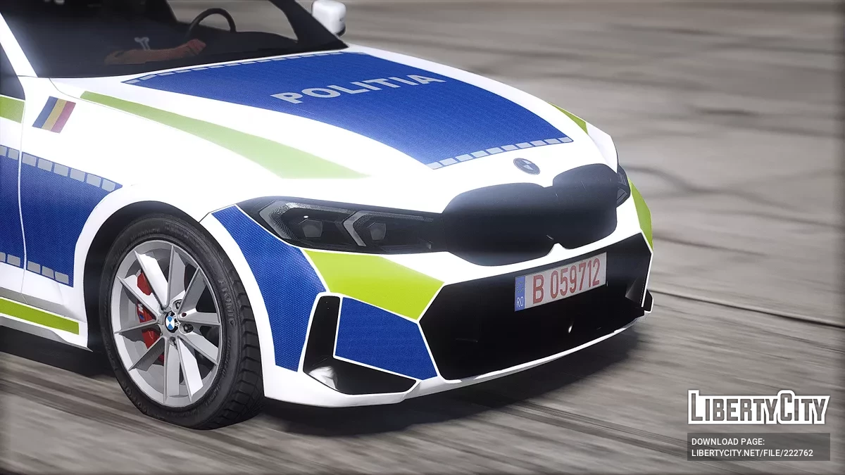 BMW 320i 2022 Romanian Police / GTA 5