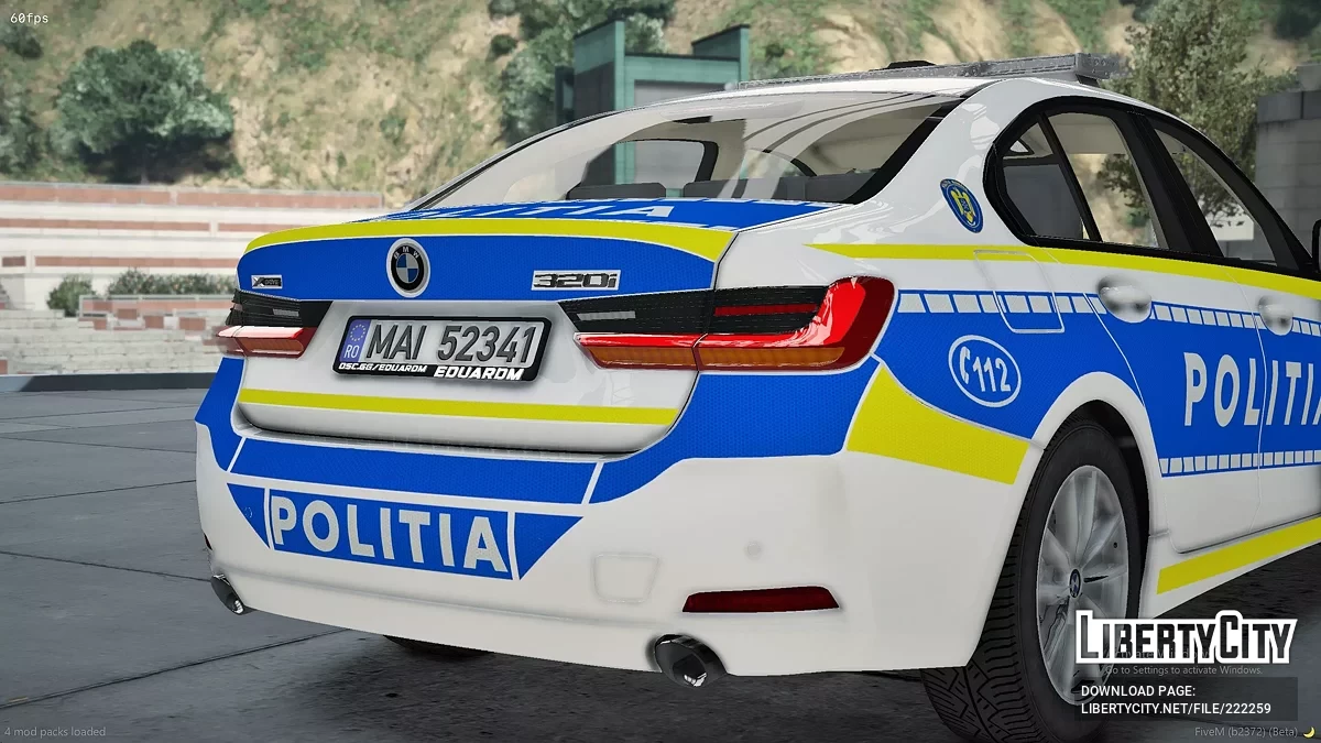 BMW 320i Politia Romana / GTA 5