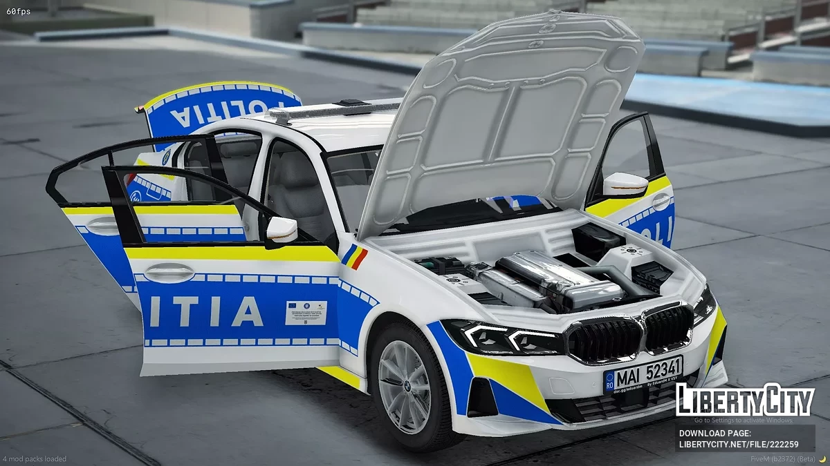 BMW 320i Politia Romana / GTA 5