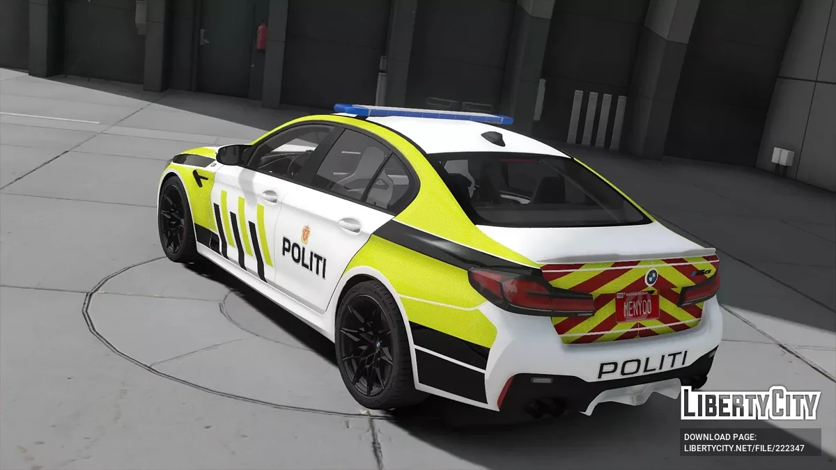 BMW M5 F90 Politi / GTA 5