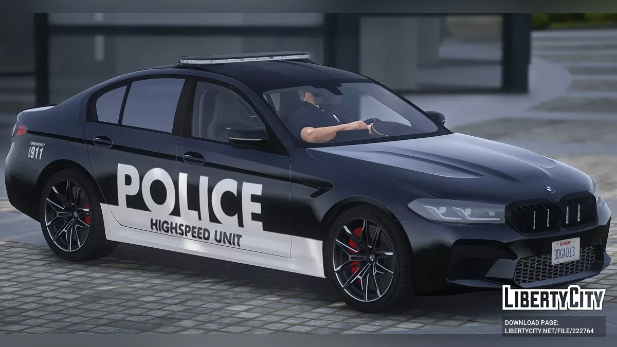 BMW M5 Saloon Marked / GTA 5