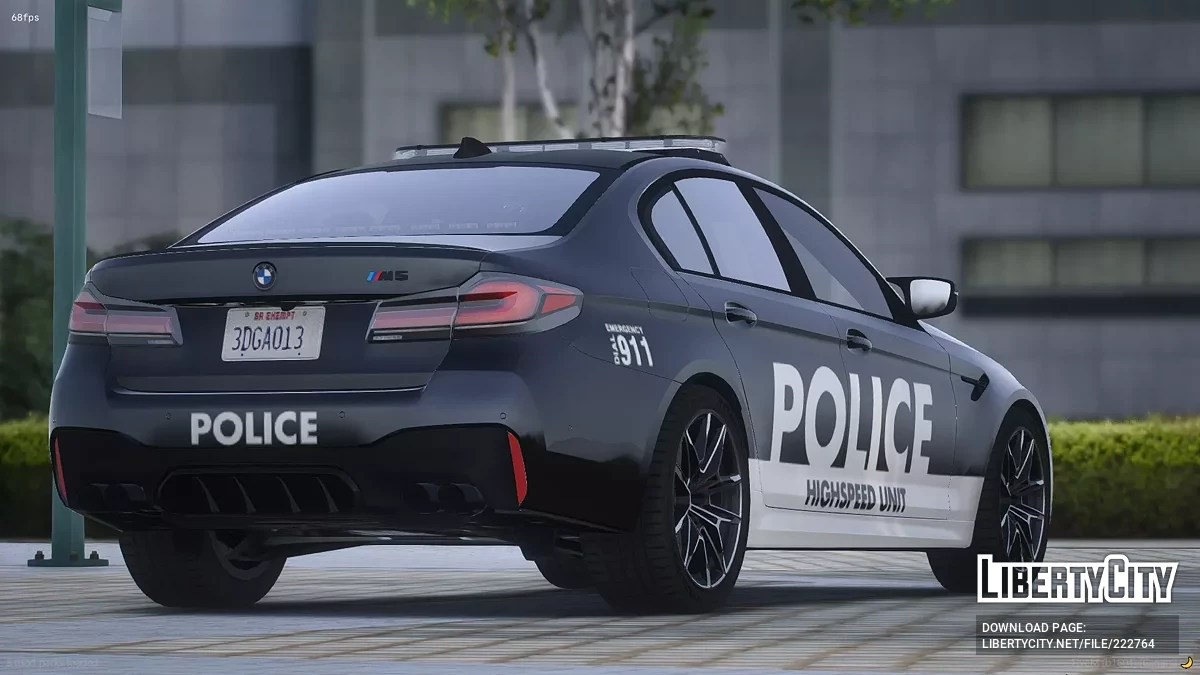 BMW M5 Saloon Marked / GTA 5