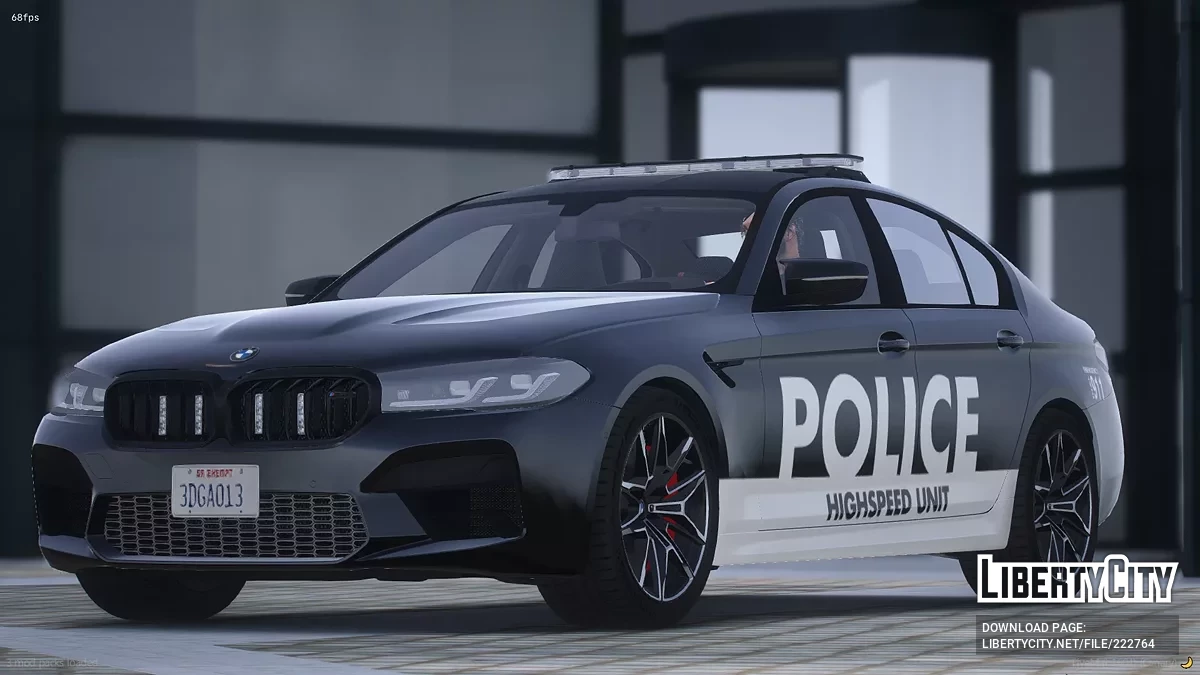 BMW M5 Салон Помечений / GTA 5