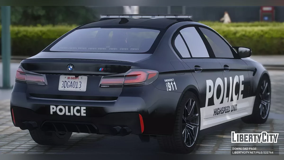BMW M5 Saloon Marked / GTA 5