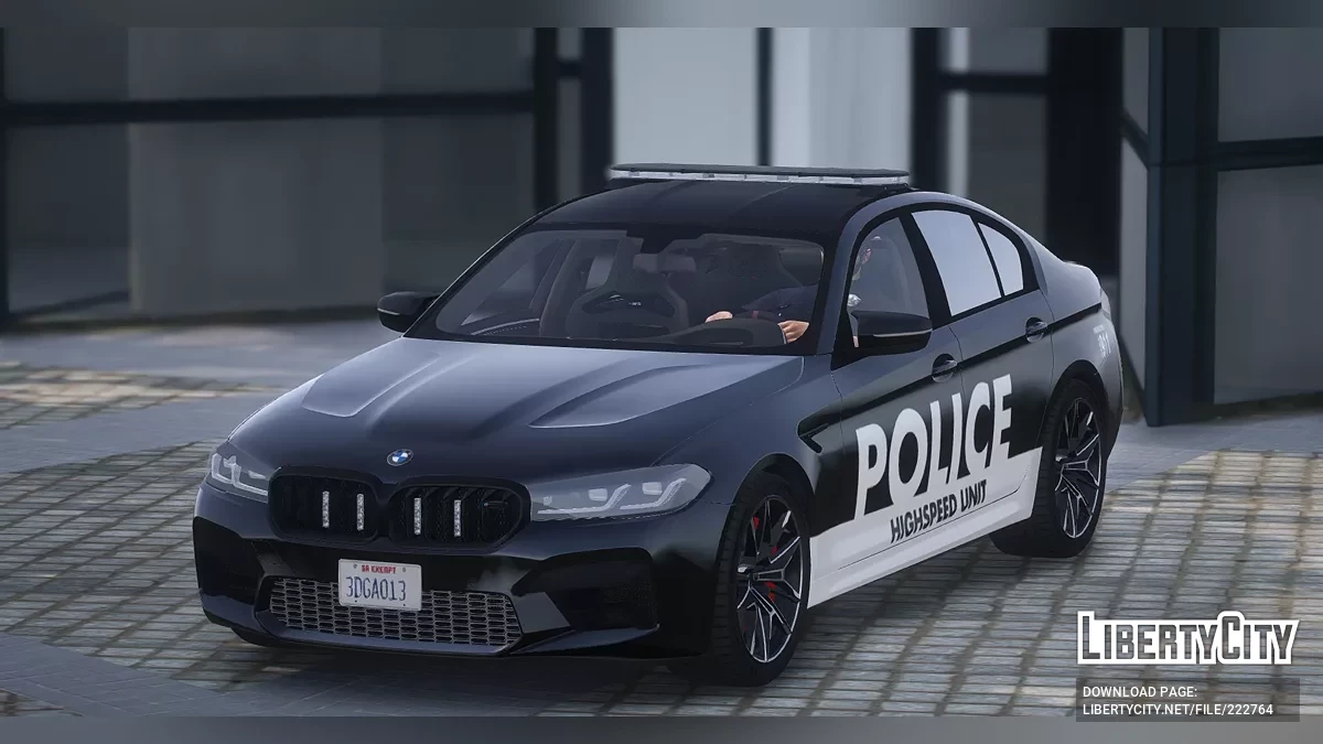 BMW M5 Салон Помечений / GTA 5