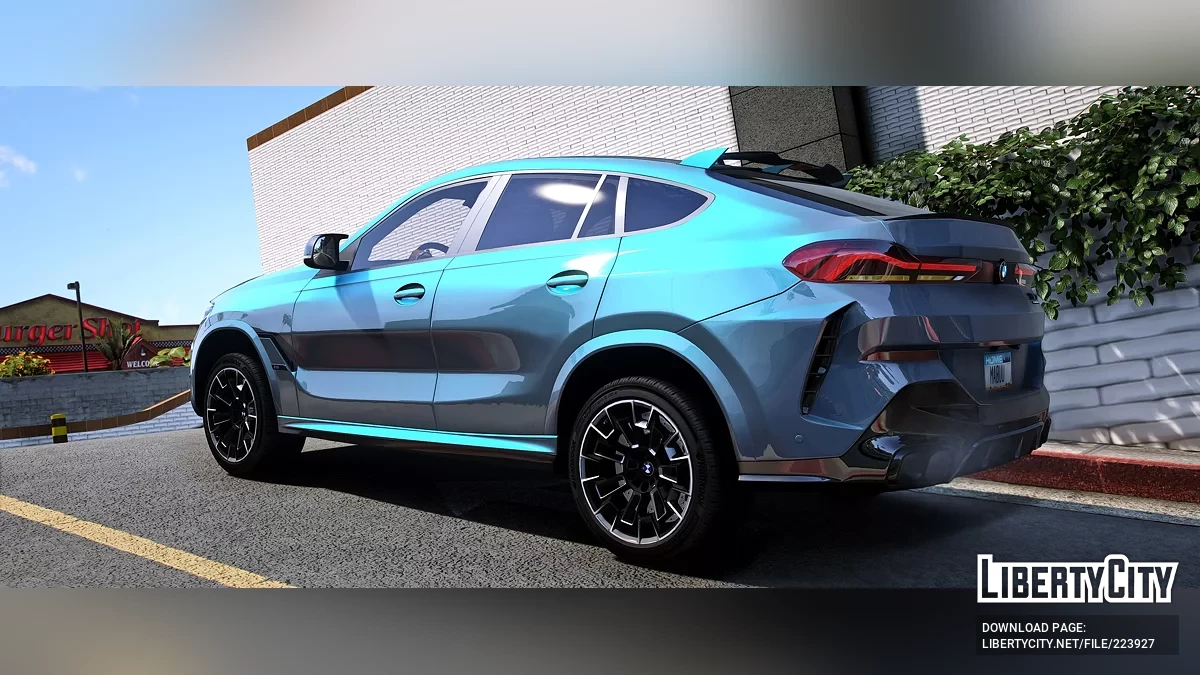 2024 Фейслифт BMW X6 / GTA 5