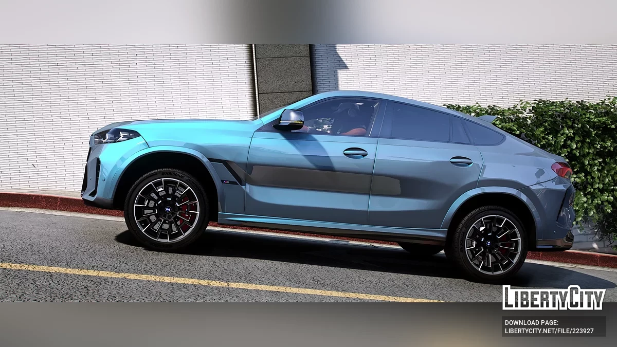 2024 Фейслифт BMW X6 / GTA 5