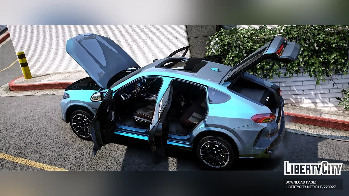 2024 Фейслифт BMW X6 / GTA 5
