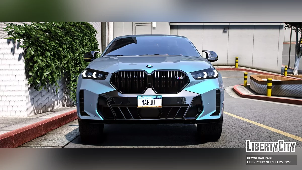 2024 Фейслифт BMW X6 / GTA 5