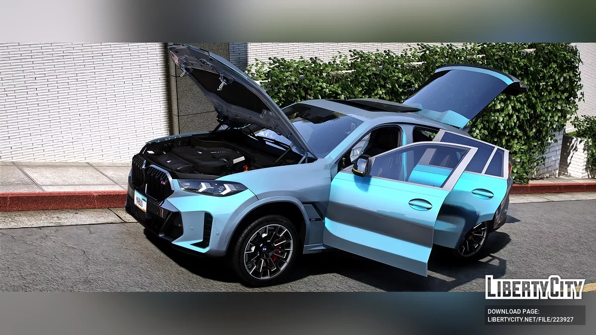2024 Фейслифт BMW X6 / GTA 5