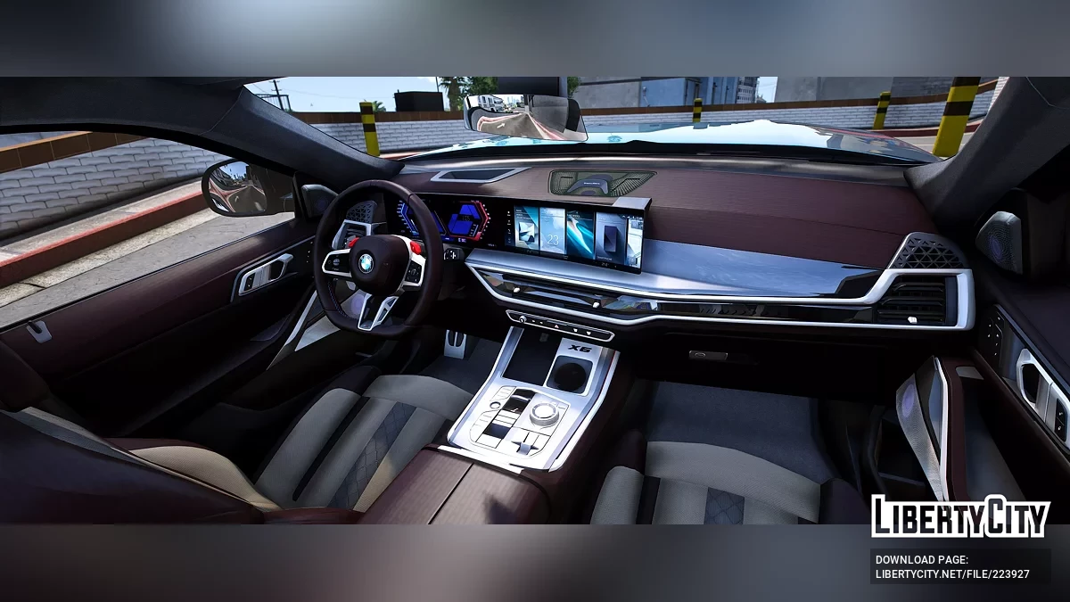 2024 Фейслифт BMW X6 / GTA 5