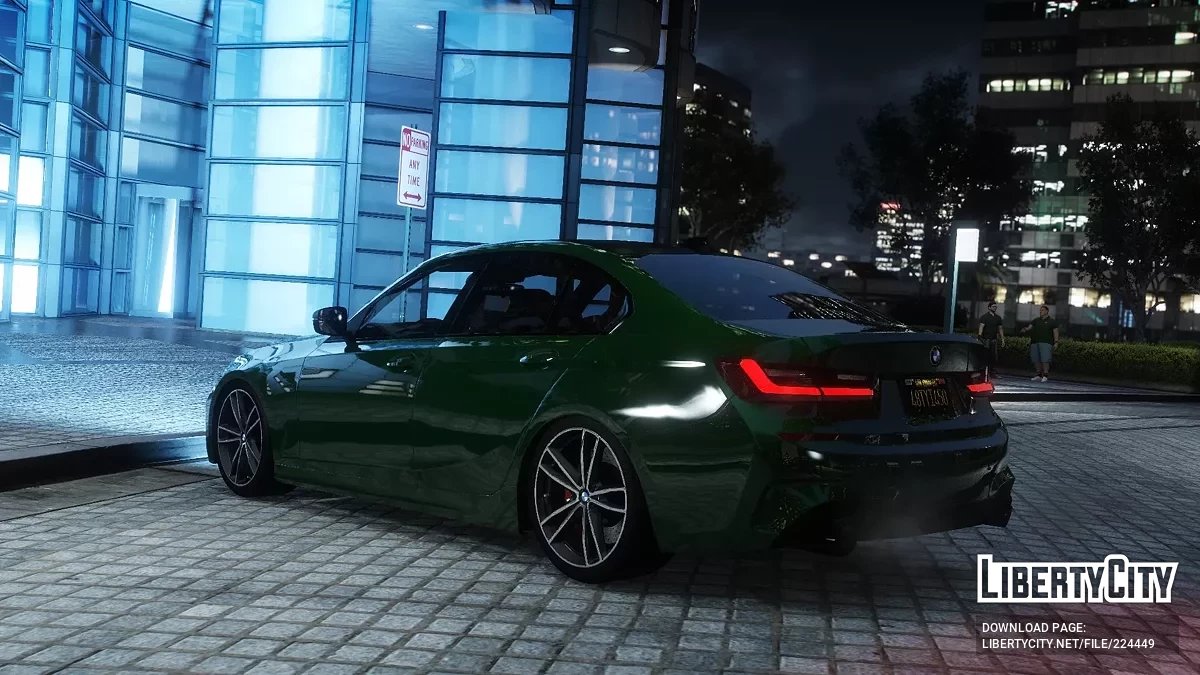 بي إم دبليو 330i M سبورت 2021 (G20) [إضافة محسنة/تراثية | متحركة | مع شارة/بدون شارة | تعديل] 1.0 / جي تي أي 5