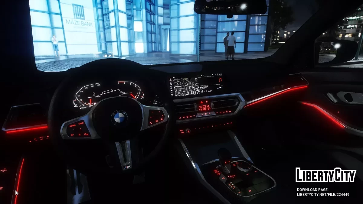 بي إم دبليو 330i M سبورت 2021 (G20) [إضافة محسنة/تراثية | متحركة | مع شارة/بدون شارة | تعديل] 1.0 / جي تي أي 5