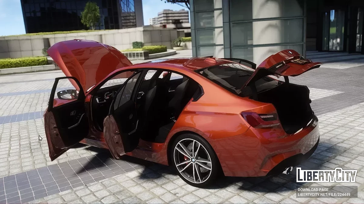 بي إم دبليو 330i M سبورت 2021 (G20) [إضافة محسنة/تراثية | متحركة | مع شارة/بدون شارة | تعديل] 1.0 / جي تي أي 5