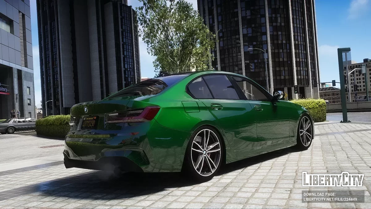 بي إم دبليو 330i M سبورت 2021 (G20) [إضافة محسنة/تراثية | متحركة | مع شارة/بدون شارة | تعديل] 1.0 / جي تي أي 5