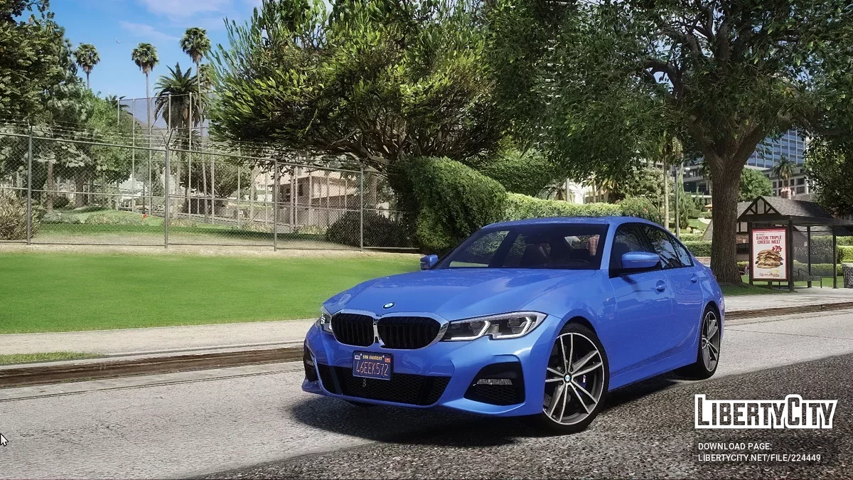 بي إم دبليو 330i M سبورت 2021 (G20) [إضافة محسنة/تراثية | متحركة | مع شارة/بدون شارة | تعديل] 1.0 / جي تي أي 5