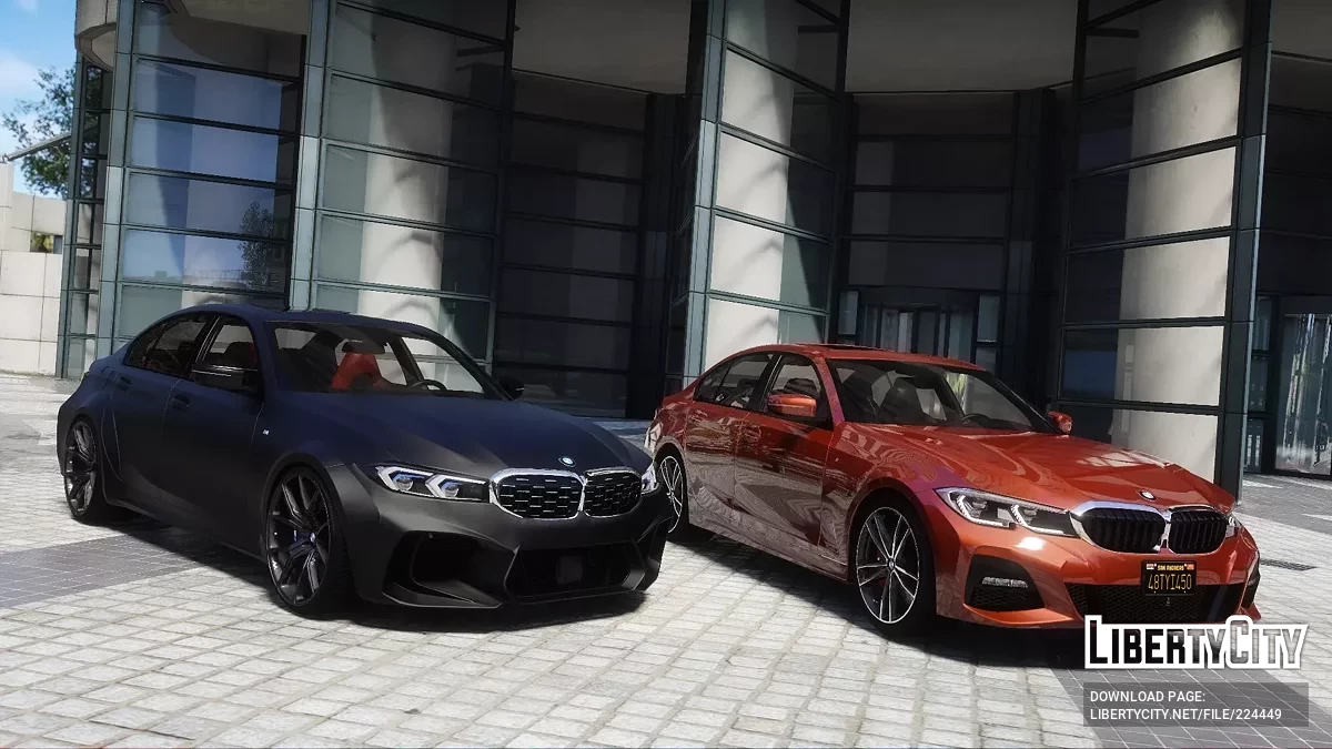 بي إم دبليو 330i M سبورت 2021 (G20) [إضافة محسنة/تراثية | متحركة | مع شارة/بدون شارة | تعديل] 1.0 / جي تي أي 5