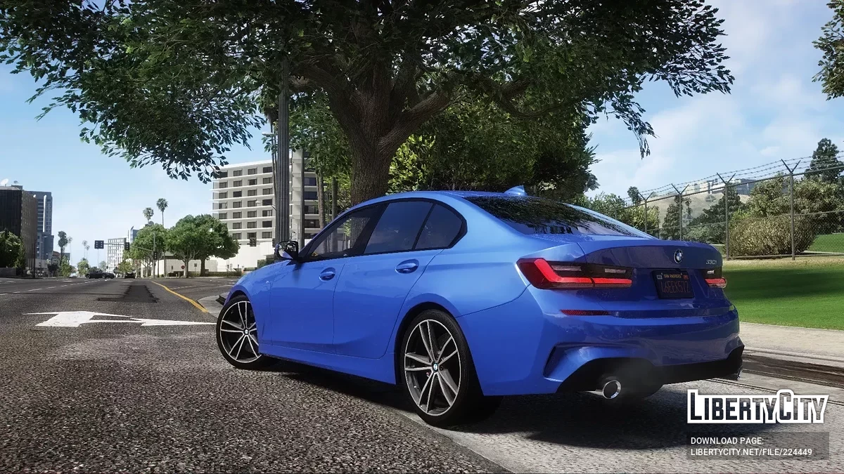بي إم دبليو 330i M سبورت 2021 (G20) [إضافة محسنة/تراثية | متحركة | مع شارة/بدون شارة | تعديل] 1.0 / جي تي أي 5