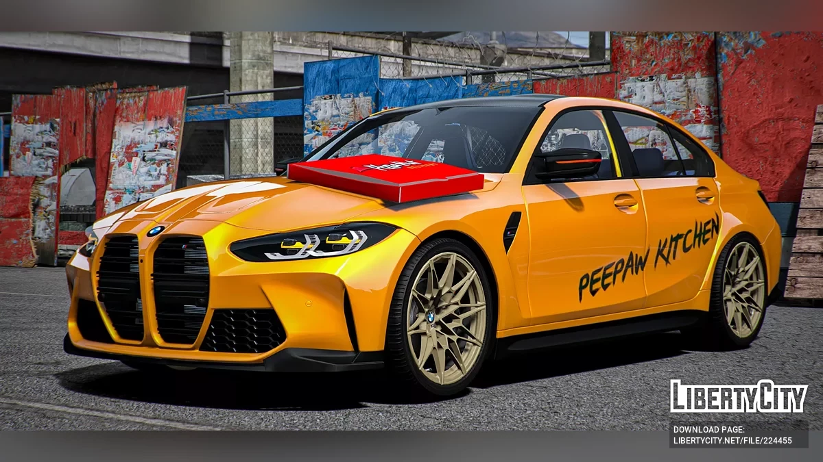 BMW M3 Cutom Props / GTA 5
