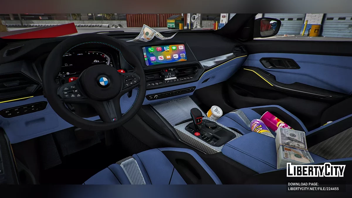 BMW M3 Cutom Props / GTA 5