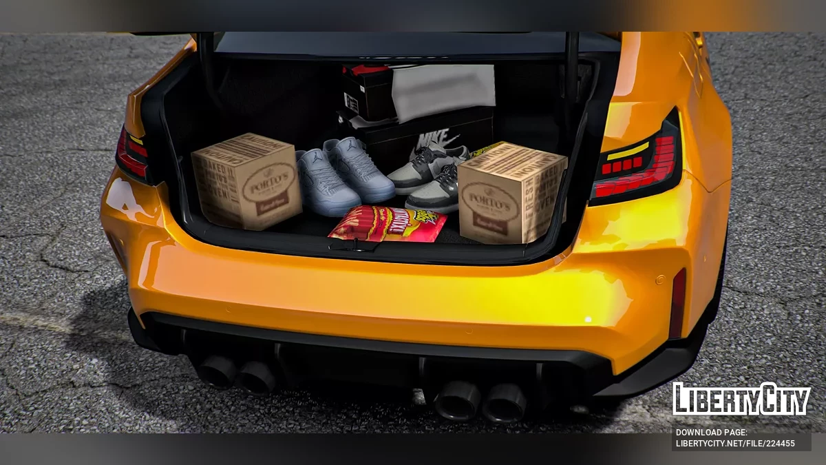 BMW M3 Cutom Props / GTA 5