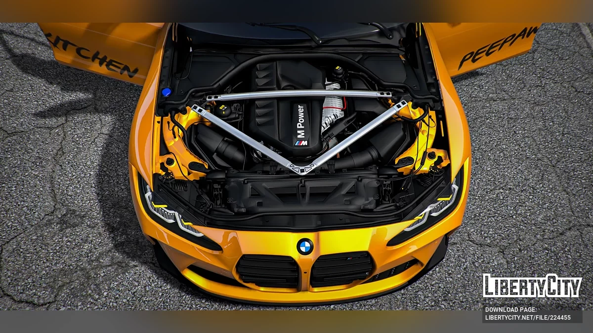 BMW M3 Cutom Props / GTA 5
