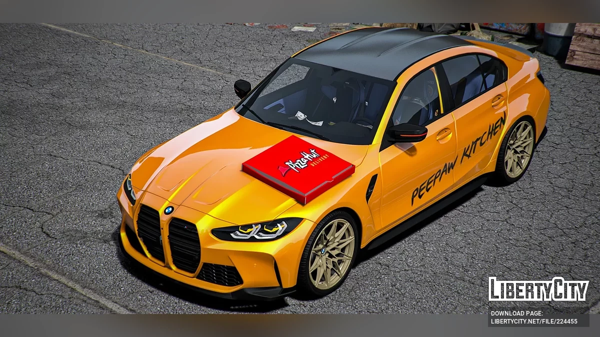 BMW M3 Cutom Props / GTA 5