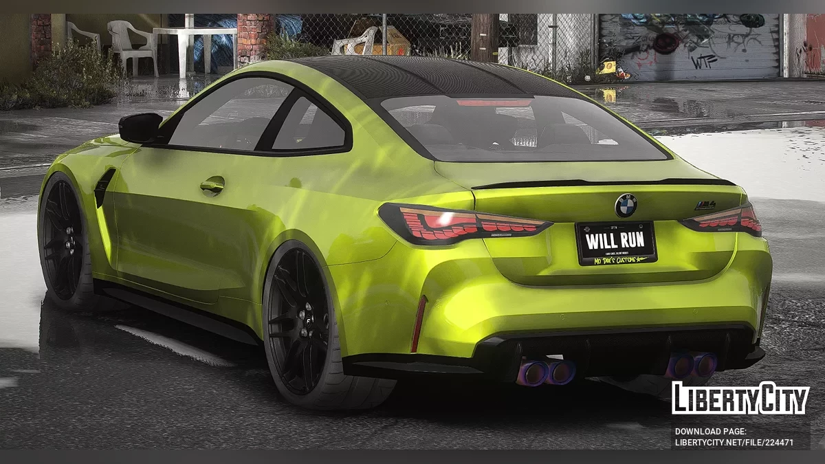 BMW M4 Competition Quiet / GTA 5