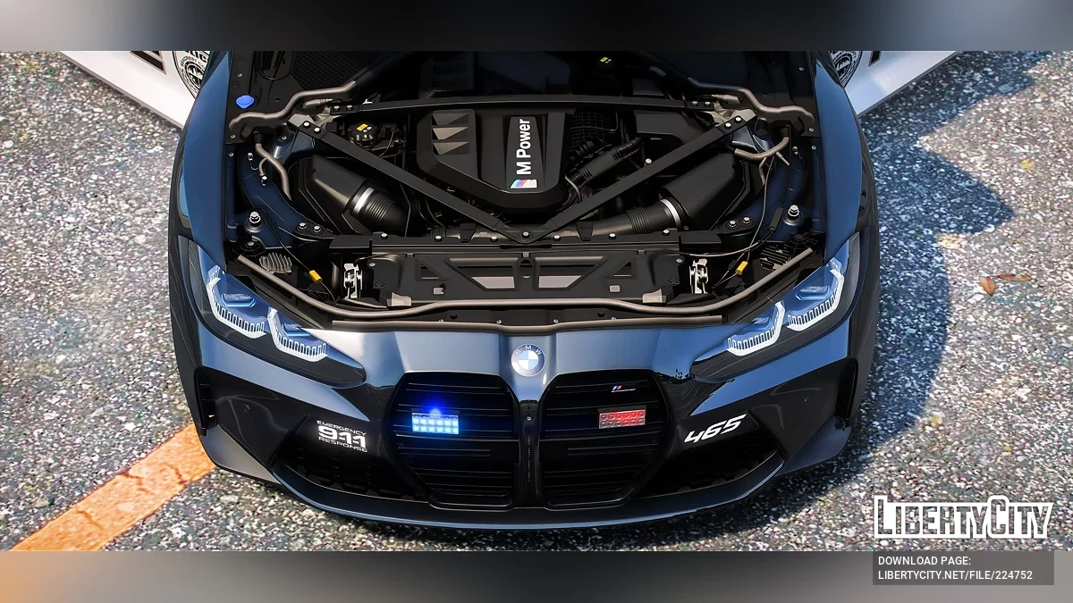 BMW M4 G82 Police / GTA 5