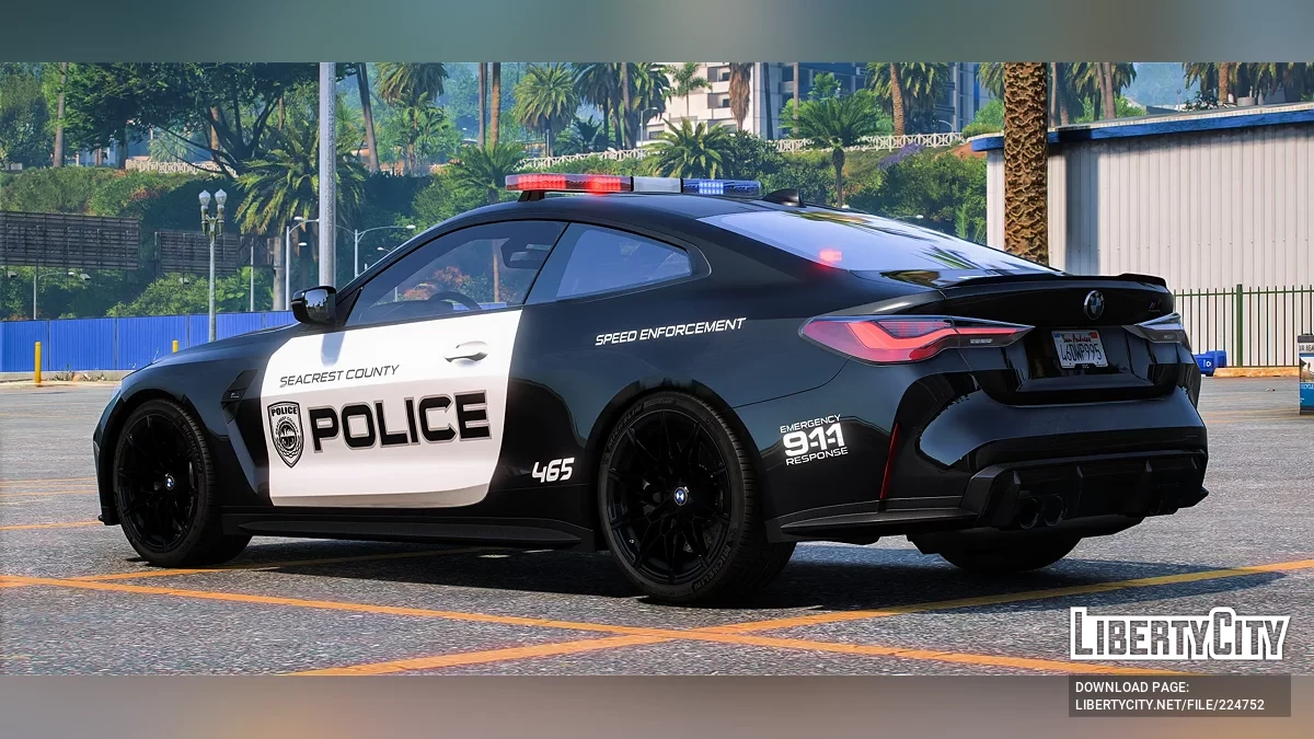 BMW M4 G82 Police / GTA 5