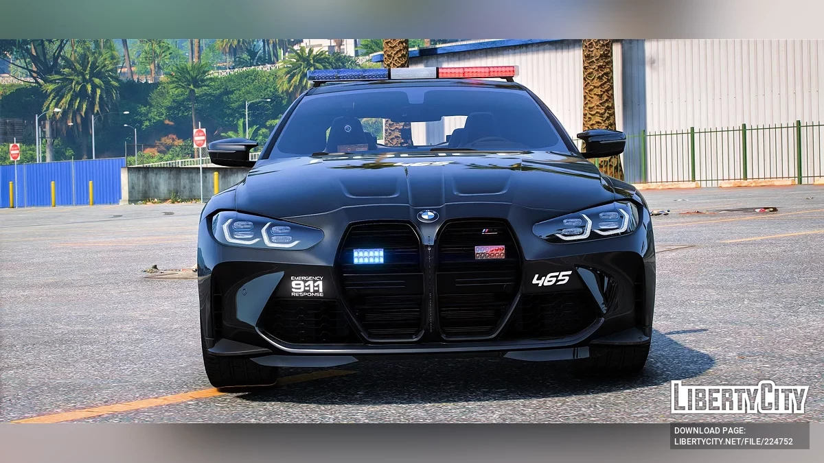 BMW M4 G82 Police / GTA 5