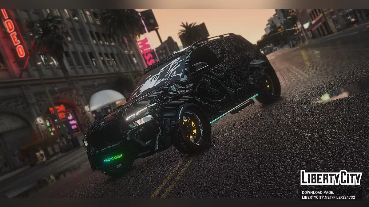 BMW X6 Widebody 2025 / جي تي أي 5