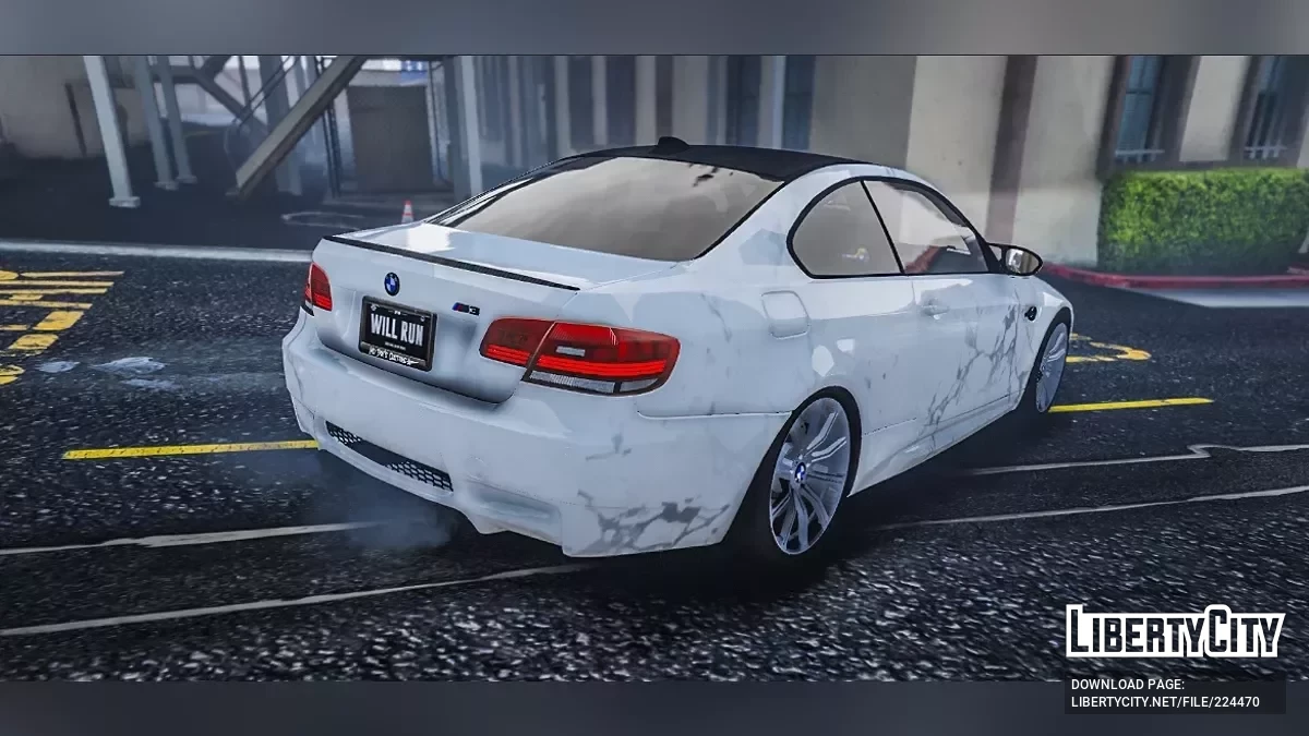 Clean BMW M3 E92 / GTA 5