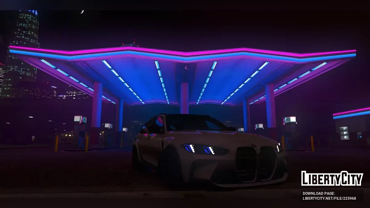 2025 BMW M3 G81 I Lore Friendly Logos + Lampu Depan Baru / GTA 5