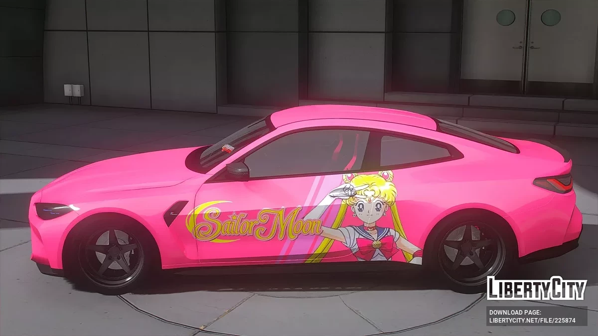 BMW M4 Competition Sailor Moon / GTA 5