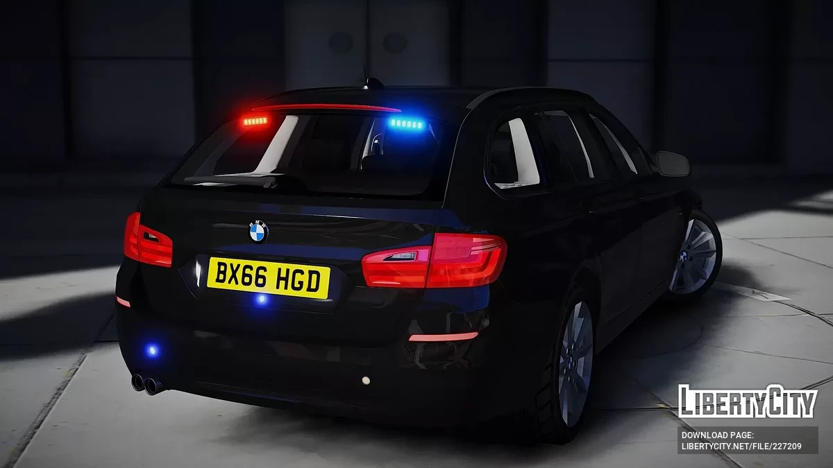 2016 宝马 530D F11 通用标记与未标记 / GTA 5