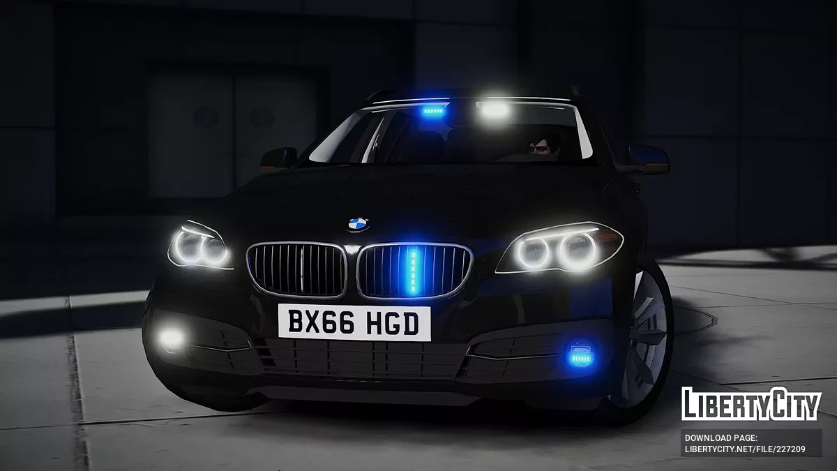 2016 宝马 530D F11 通用标记与未标记 / GTA 5