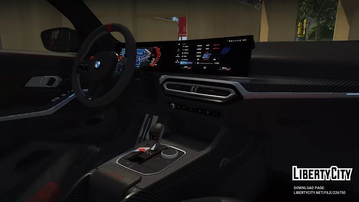 BMW M3 2023 року (Competition, CS та M Performance) (G8x) / GTA 5