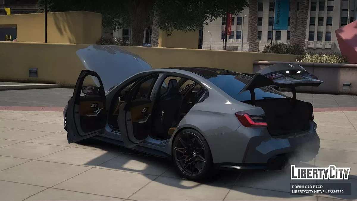 BMW M3 2023 року (Competition, CS та M Performance) (G8x) / GTA 5