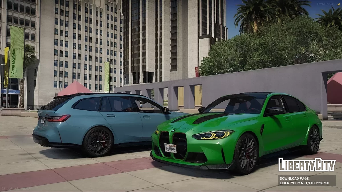 BMW M3 2023 року (Competition, CS та M Performance) (G8x) / GTA 5