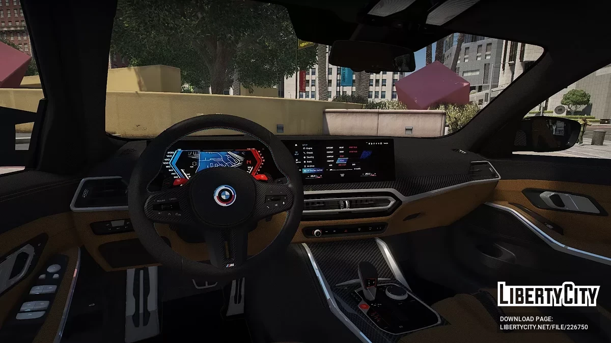 BMW M3 2023 року (Competition, CS та M Performance) (G8x) / GTA 5